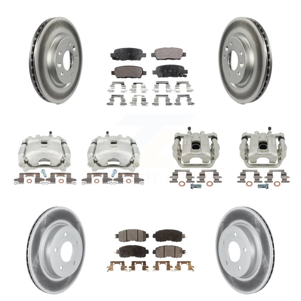 Transit Auto - KCG-100958T - Front and Rear Disc Brake Kits