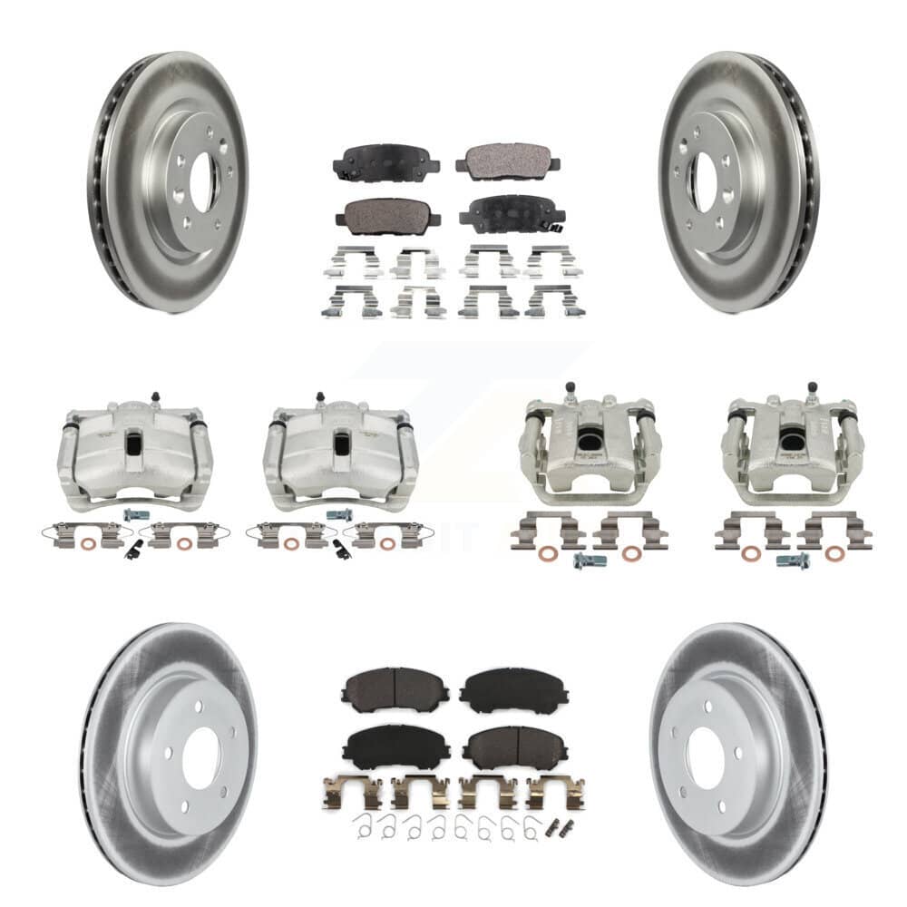 Transit Auto - KCG-100961P - Front and Rear Disc Brake Kits