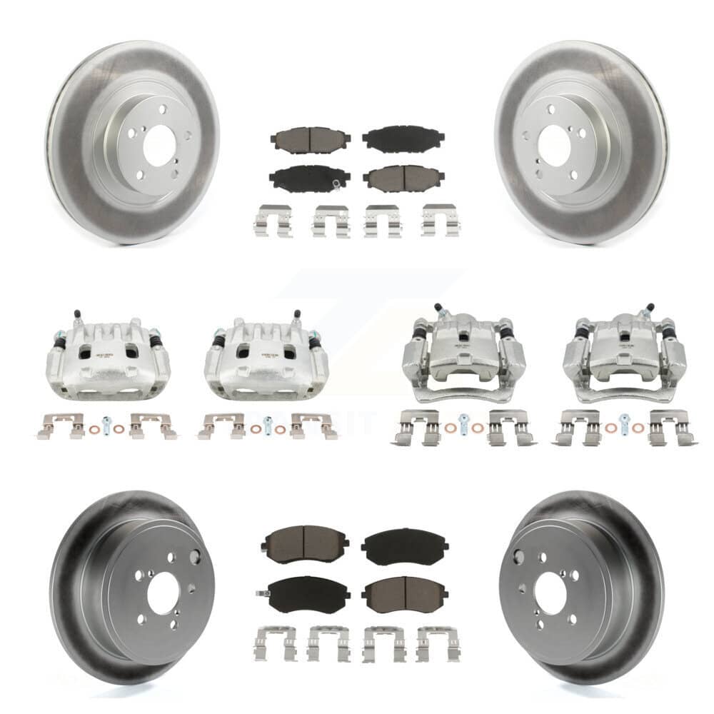 Transit Auto - KCG-100965C - Front and Rear Disc Brake Kits