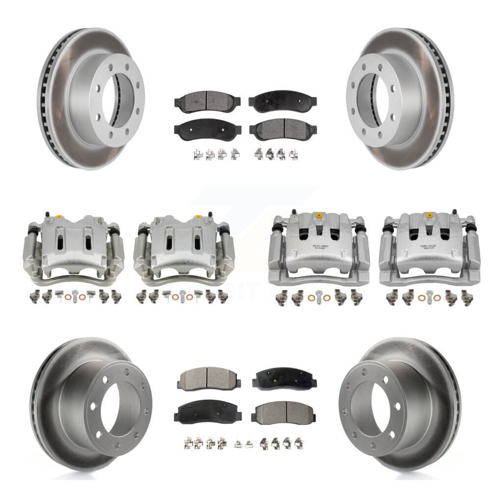 Transit Auto - KCG-100966P - Front and Rear Disc Brake Kits