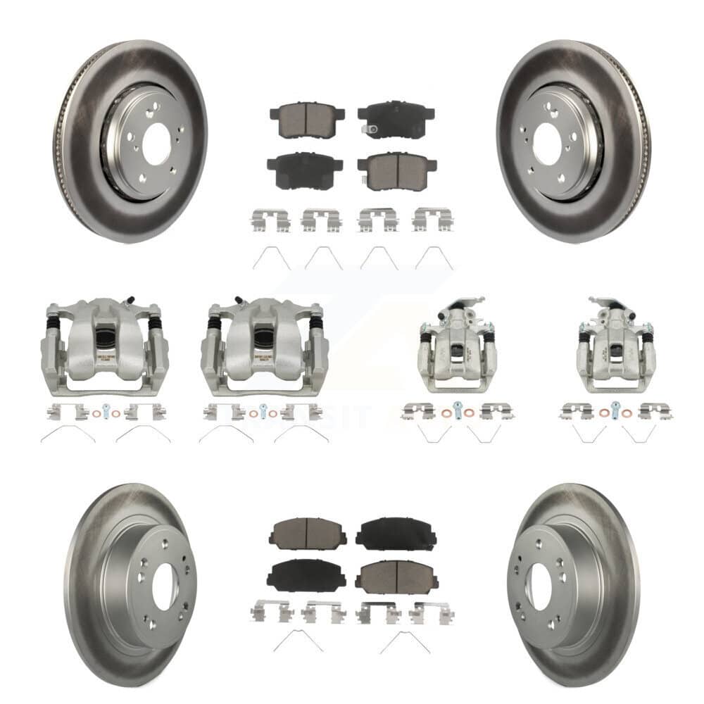 Transit Auto - KCG-100969C - Front and Rear Disc Brake Kits