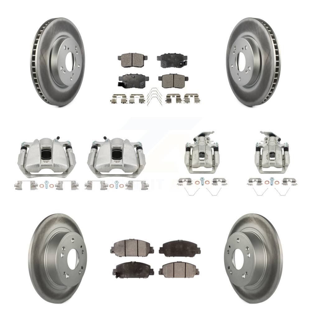 Transit Auto - KCG-100971T - Front and Rear Disc Brake Kits