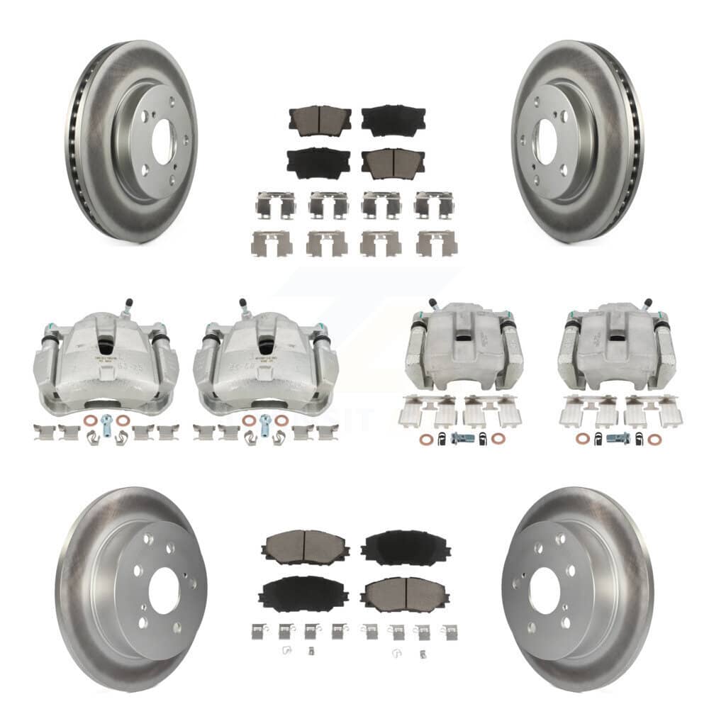 Transit Auto - KCG-100975C - Front and Rear Disc Brake Kits