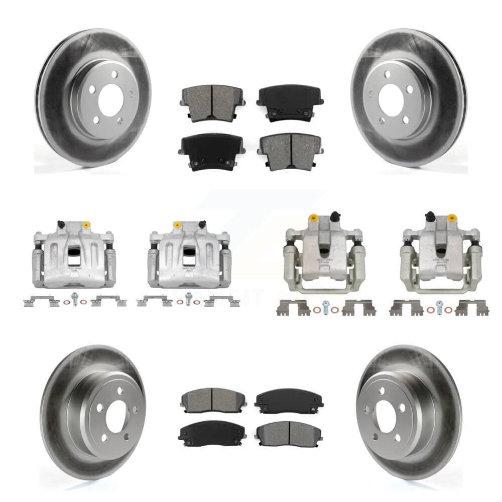 Transit Auto - KCG-100975S - Front and Rear Disc Brake Kits