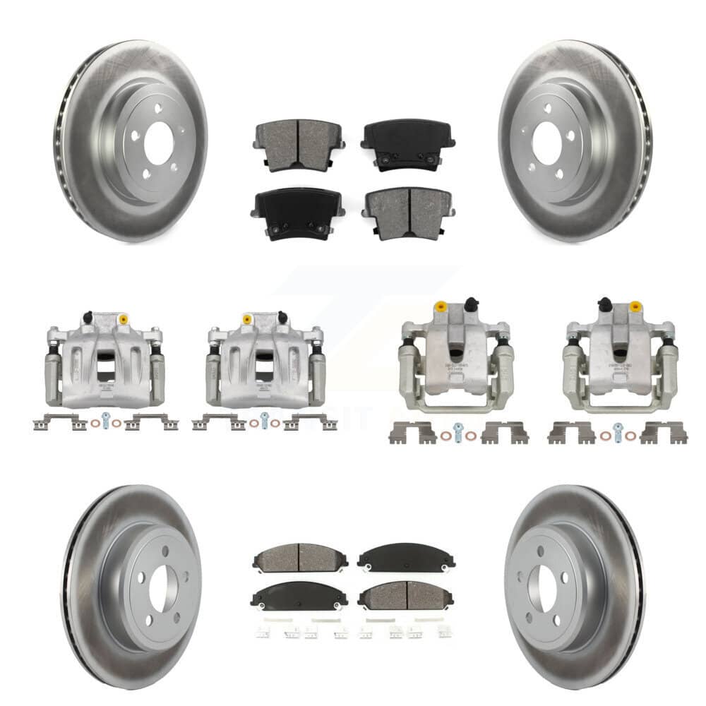 Transit Auto - KCG-100977S - Front and Rear Disc Brake Kits