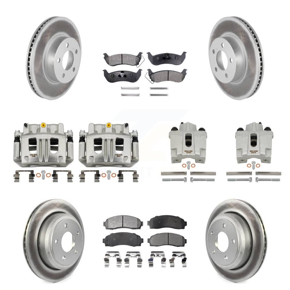 Transit Auto - KCG-100978T - Front and Rear Disc Brake Kits