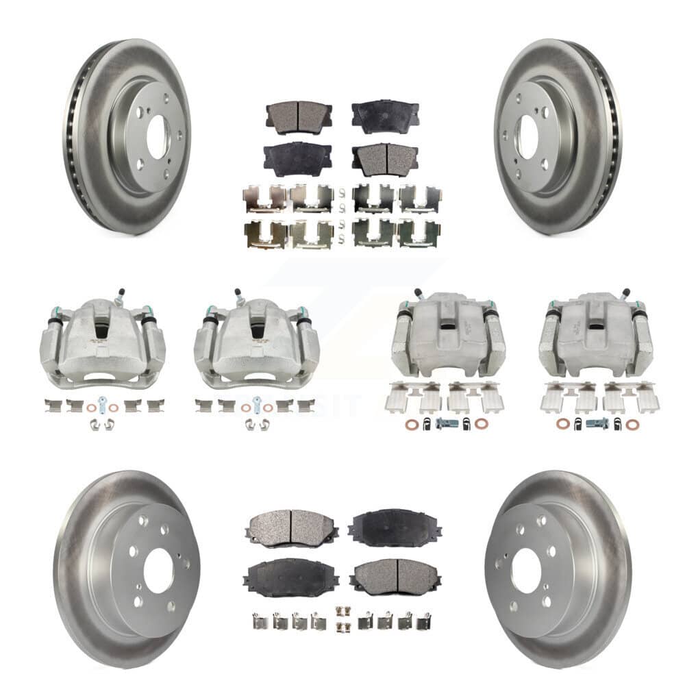 Transit Auto - KCG-100979T - Front and Rear Disc Brake Kits