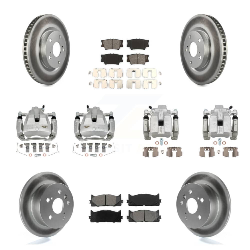 Transit Auto - KCG-100980S - Front and Rear Disc Brake Kits