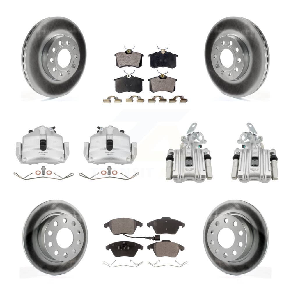 Transit Auto - KCG-100983T - Front and Rear Disc Brake Kits