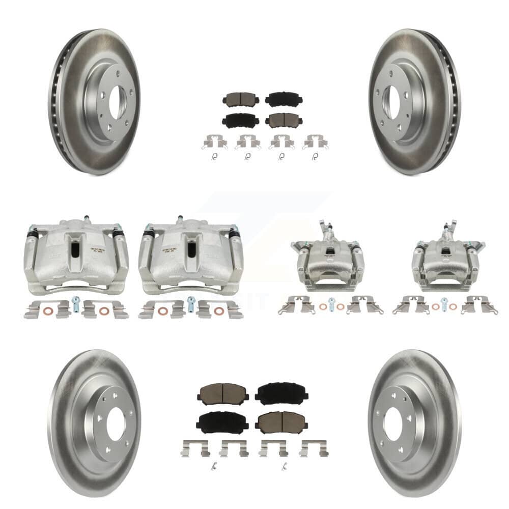 Transit Auto - KCG-100991C - Front and Rear Disc Brake Kits