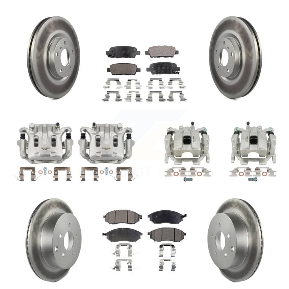 Transit Auto - KCG-101001P - Front and Rear Disc Brake Kits