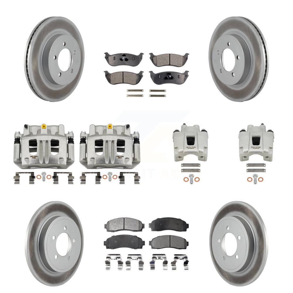 Transit Auto - KCG-101006P - Front and Rear Disc Brake Kits