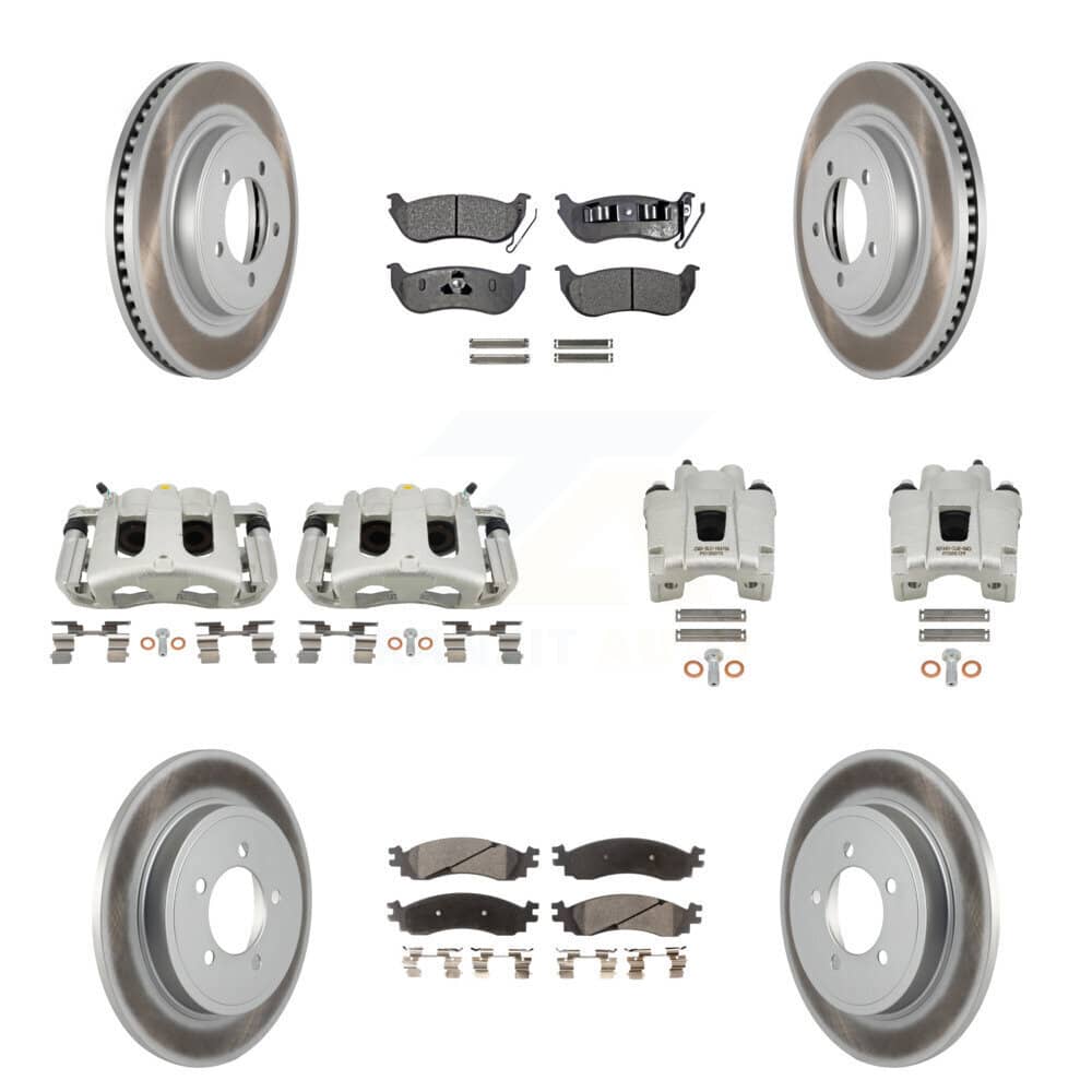 Transit Auto - KCG-101007P - Front and Rear Disc Brake Kits