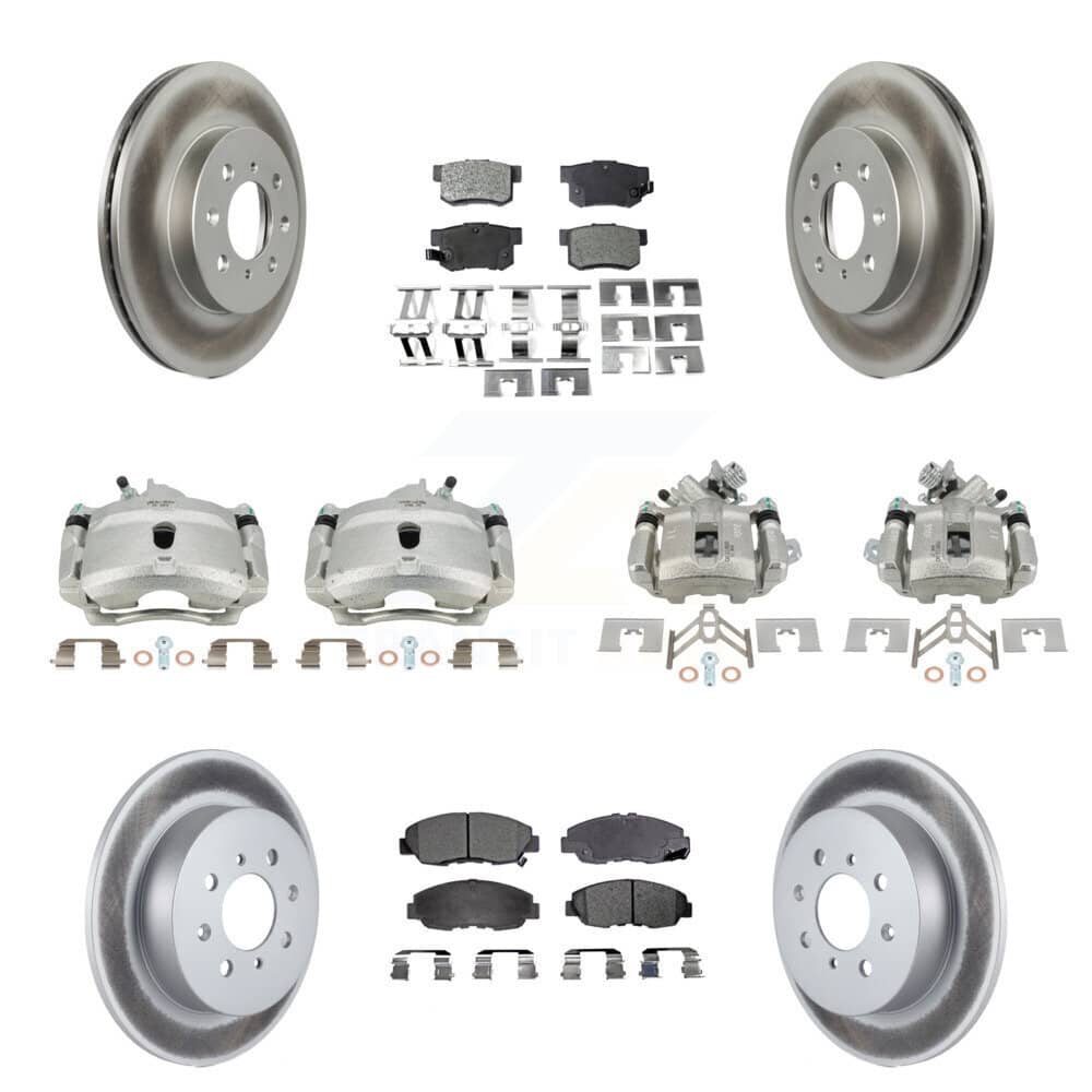 Transit Auto - KCG-101008P - Front and Rear Disc Brake Kits