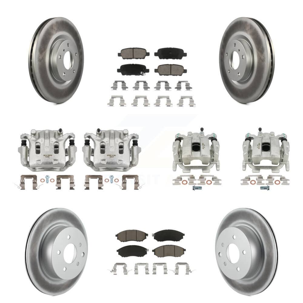 Transit Auto - KCG-101009C - Front and Rear Disc Brake Kits