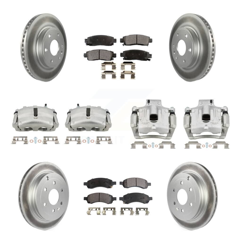 Transit Auto - KCG-101010P - Front and Rear Disc Brake Kits