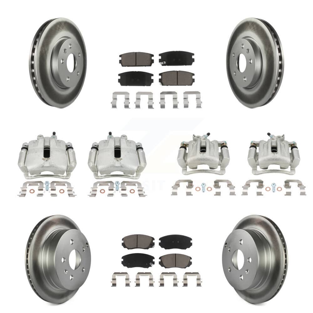 Transit Auto - KCG-101013C - Front and Rear Disc Brake Kits