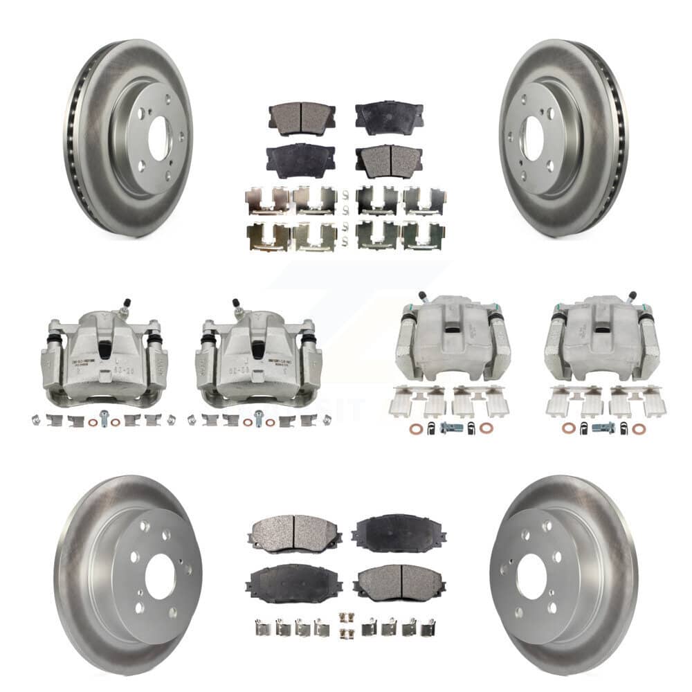 Transit Auto - KCG-101016P - Front and Rear Disc Brake Kits