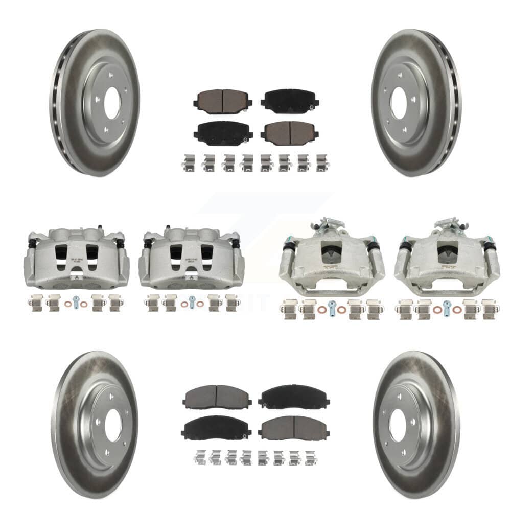 Transit Auto - KCG-101018C - Front and Rear Disc Brake Kits