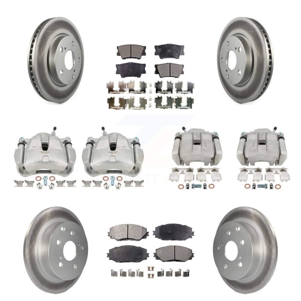 Transit Auto - KCG-101018P - Front and Rear Disc Brake Kits