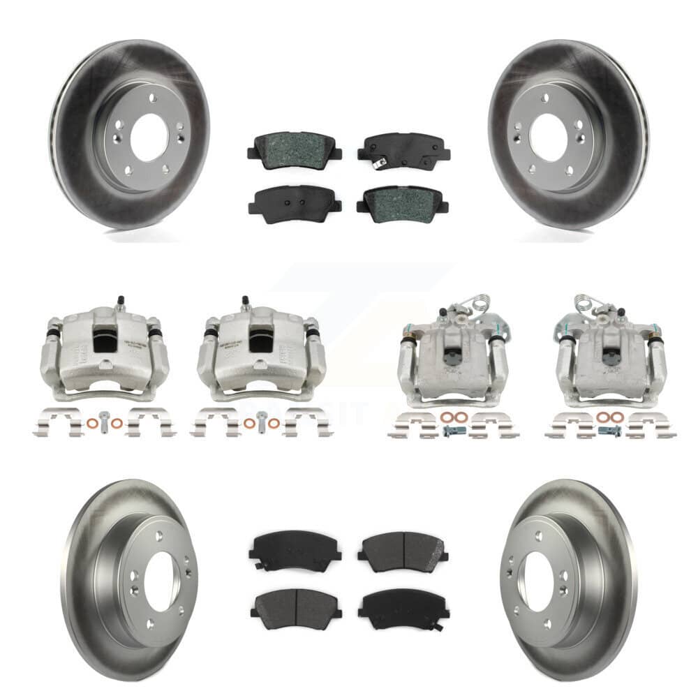 Transit Auto - KCG-101018S - Front and Rear Disc Brake Kits