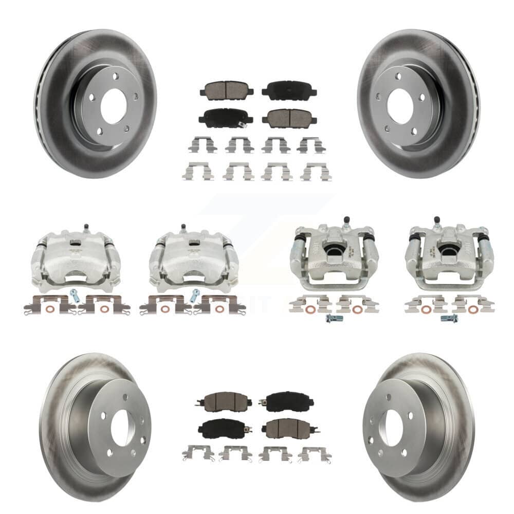 Transit Auto - KCG-101024C - Front and Rear Disc Brake Kits