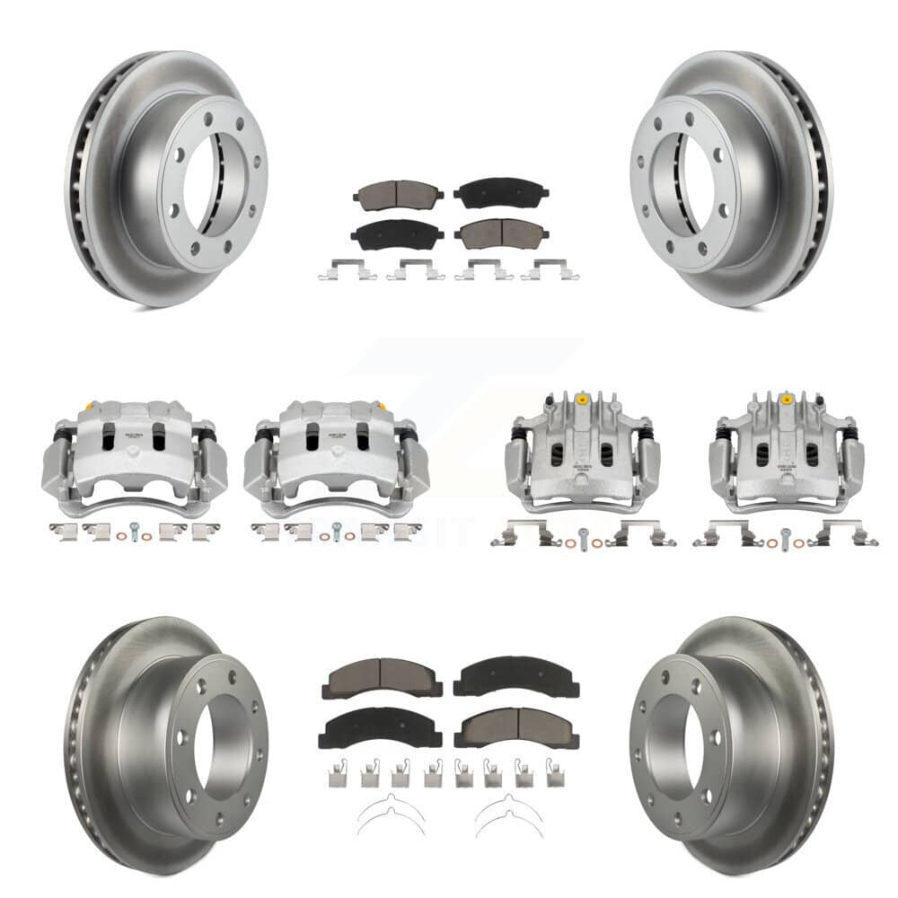 Transit Auto - KCG-101025C - Front and Rear Disc Brake Kits