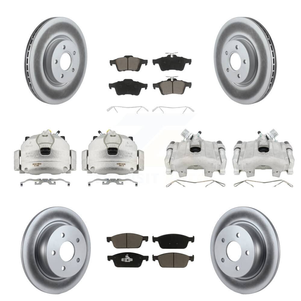 Transit Auto - KCG-101027C - Front and Rear Disc Brake Kits