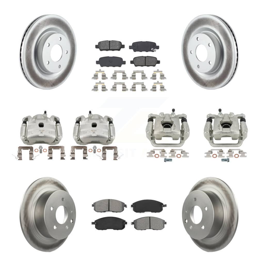 Transit Auto - KCG-101029S - Front and Rear Disc Brake Kits