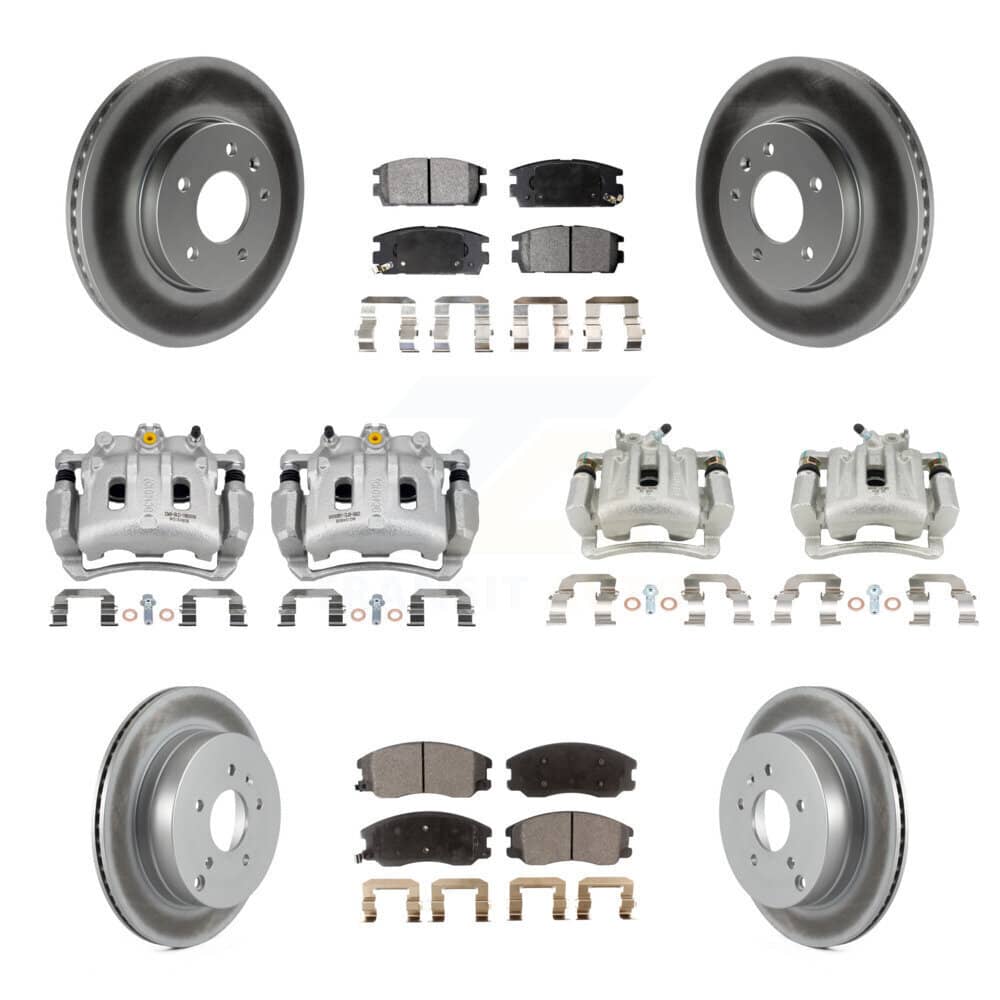 Transit Auto - KCG-101036P - Front and Rear Disc Brake Kits