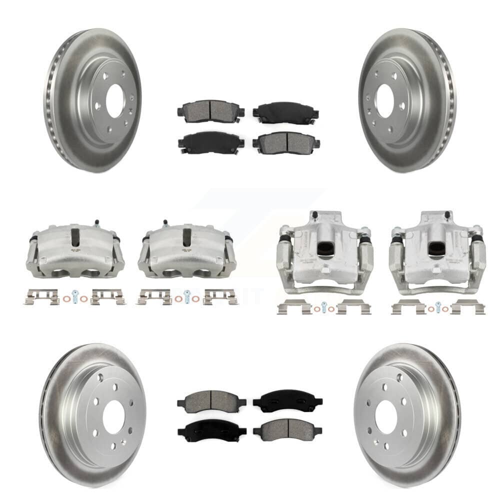 Transit Auto - KCG-101036S - Front and Rear Disc Brake Kits
