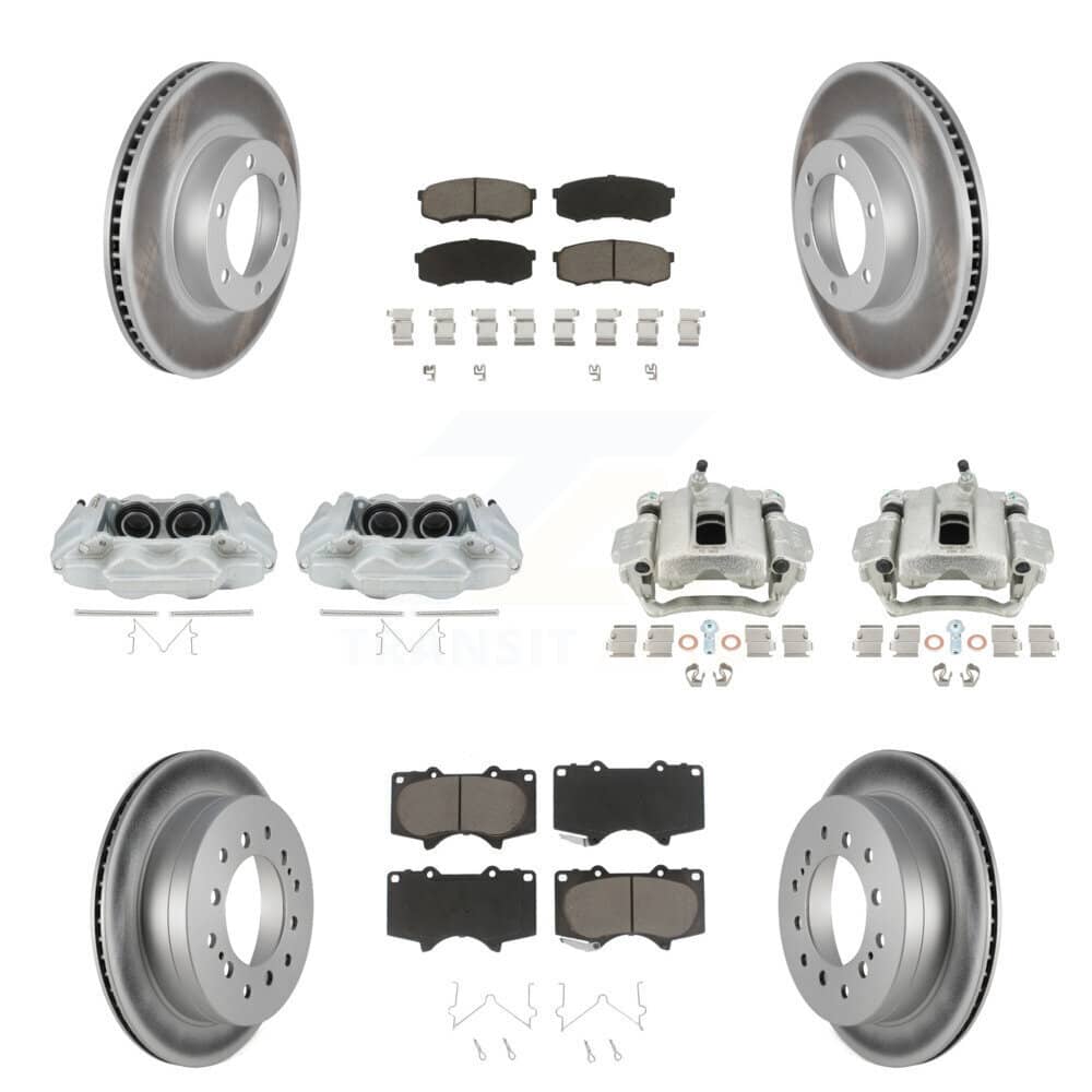 Transit Auto - KCG-101037C - Front and Rear Disc Brake Kits
