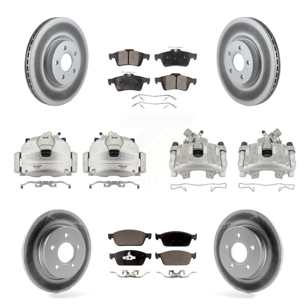 Transit Auto - KCG-101043T - Front and Rear Disc Brake Kits
