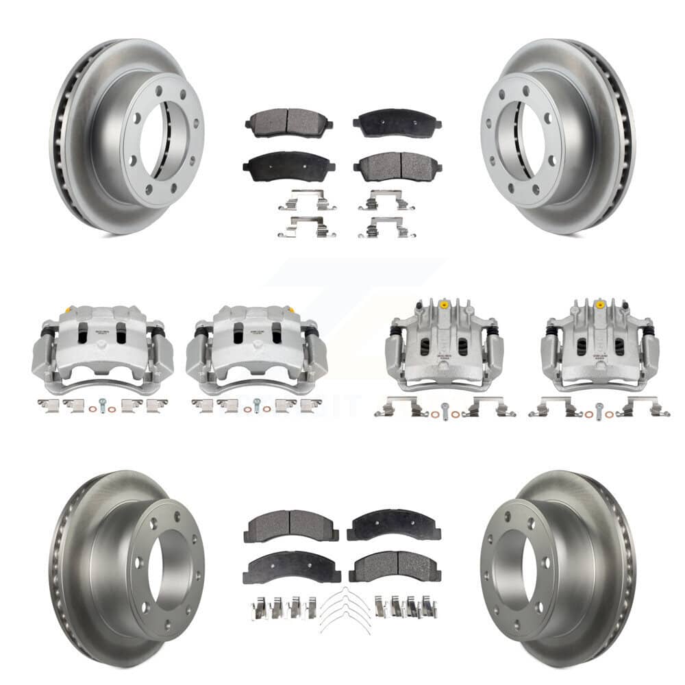 Transit Auto - KCG-101044T - Front and Rear Disc Brake Kits