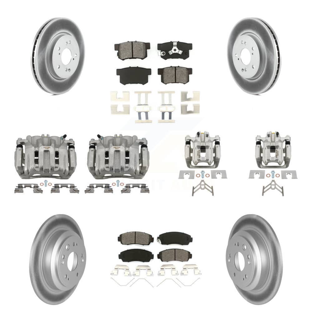 Transit Auto - KCG-101045S - Front and Rear Disc Brake Kits