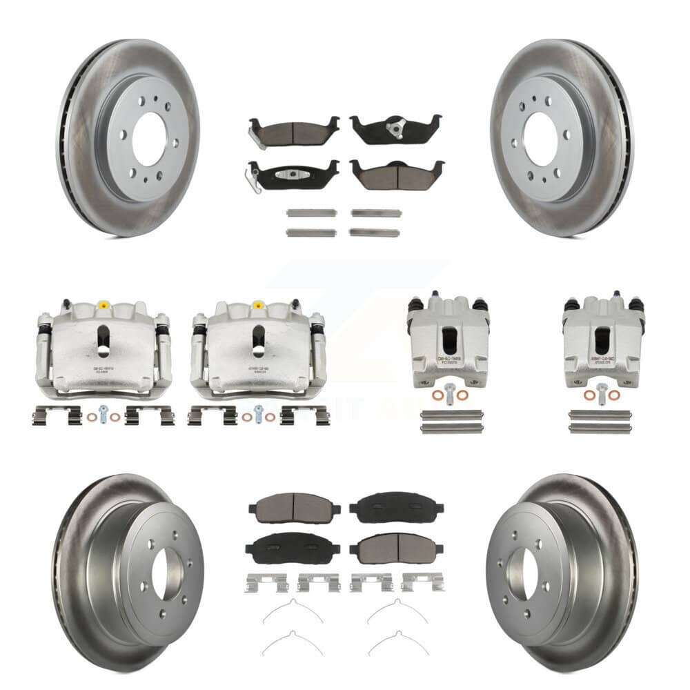 Transit Auto - KCG-101046C - Front and Rear Disc Brake Kits