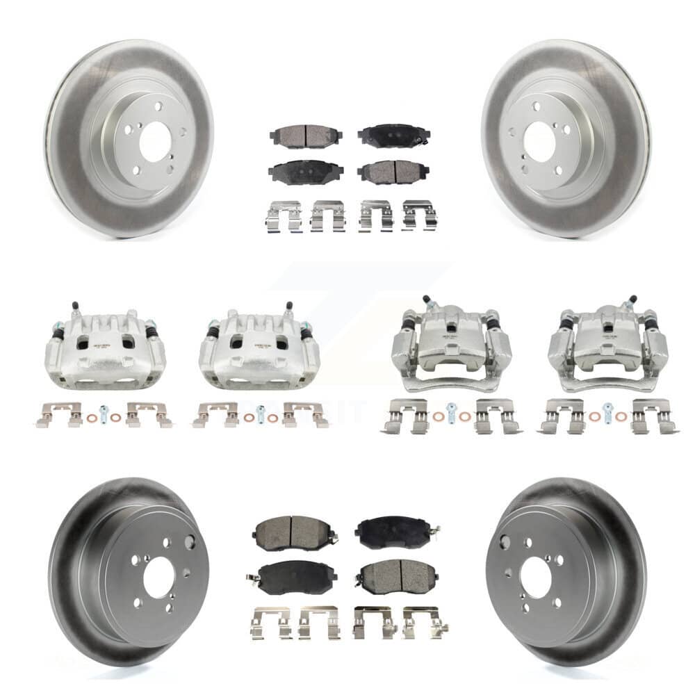 Transit Auto - KCG-101051P - Front and Rear Disc Brake Kits