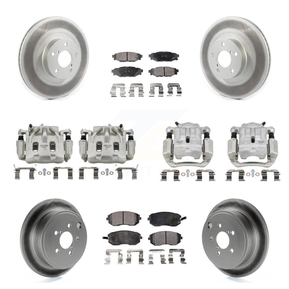 Transit Auto - KCG-101053P - Front and Rear Disc Brake Kits