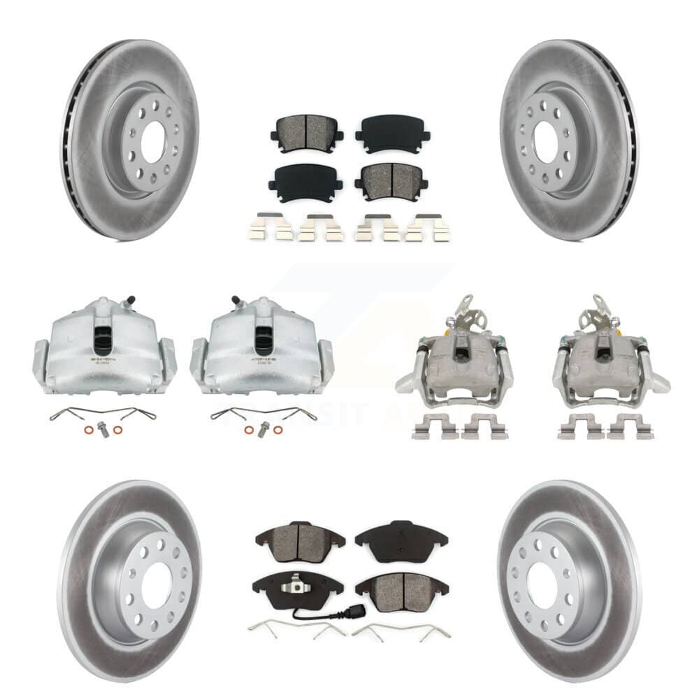 Transit Auto - KCG-101062S - Front and Rear Disc Brake Kits