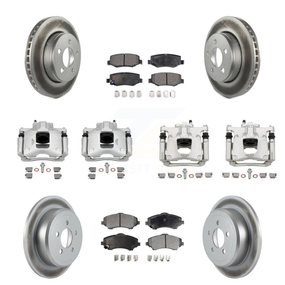 Transit Auto - KCG-101062T - Front and Rear Disc Brake Kits