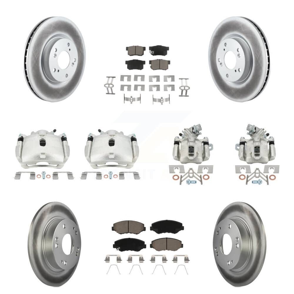 Transit Auto - KCG-101065C - Front and Rear Disc Brake Kits