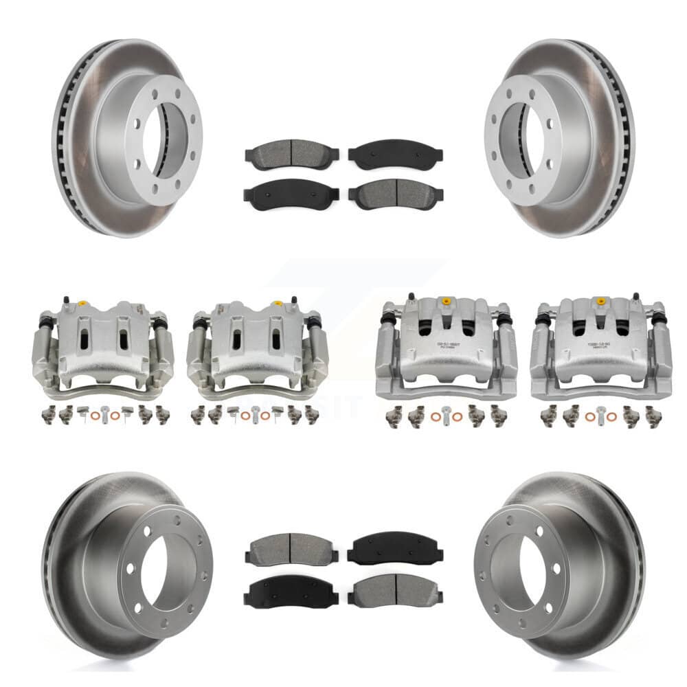 Transit Auto - KCG-101065S - Front and Rear Disc Brake Kits
