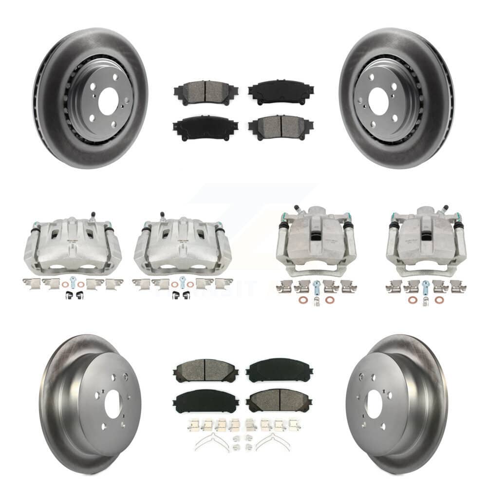 Transit Auto - KCG-101066S - Front and Rear Disc Brake Kits