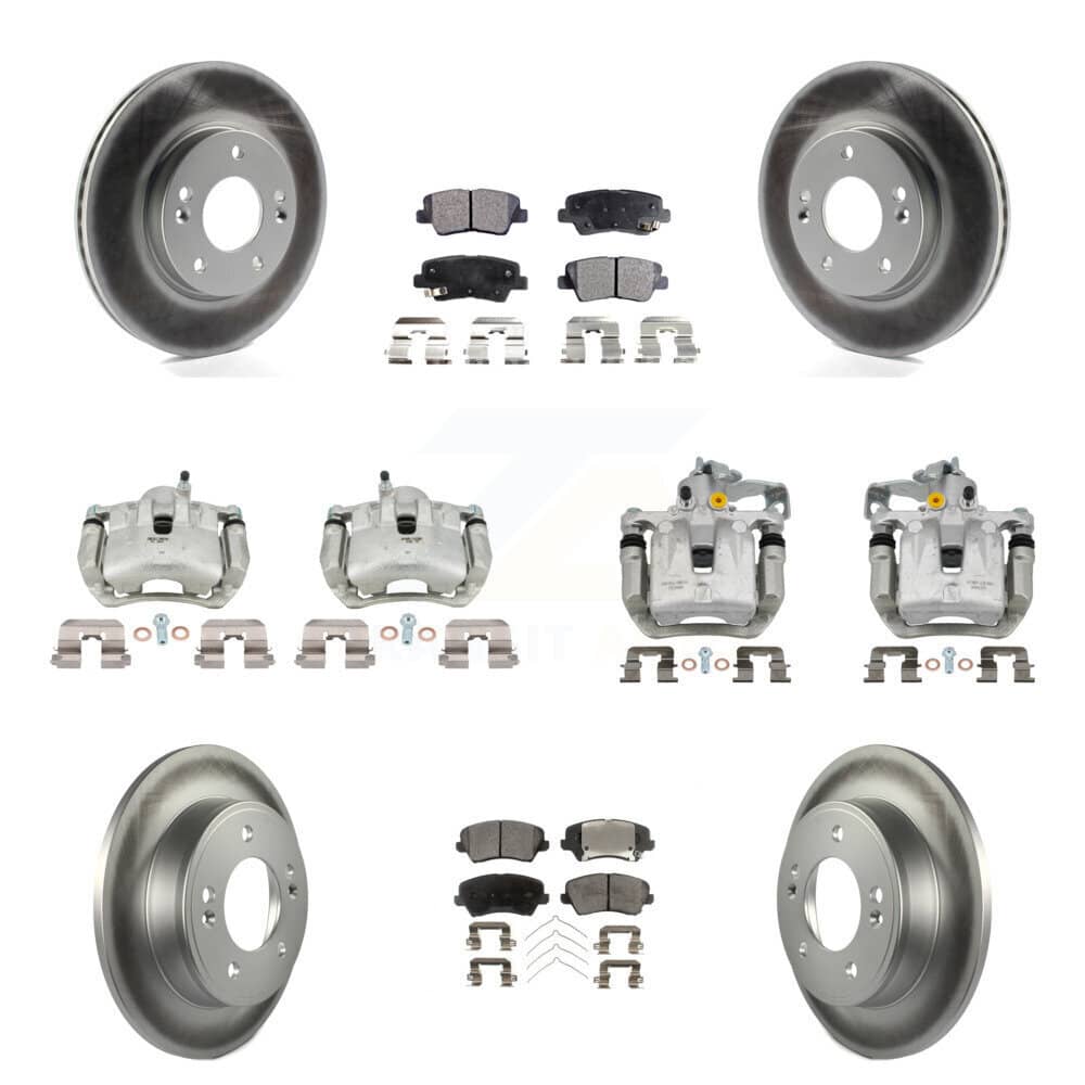 Transit Auto - KCG-101067T - Front and Rear Disc Brake Kits