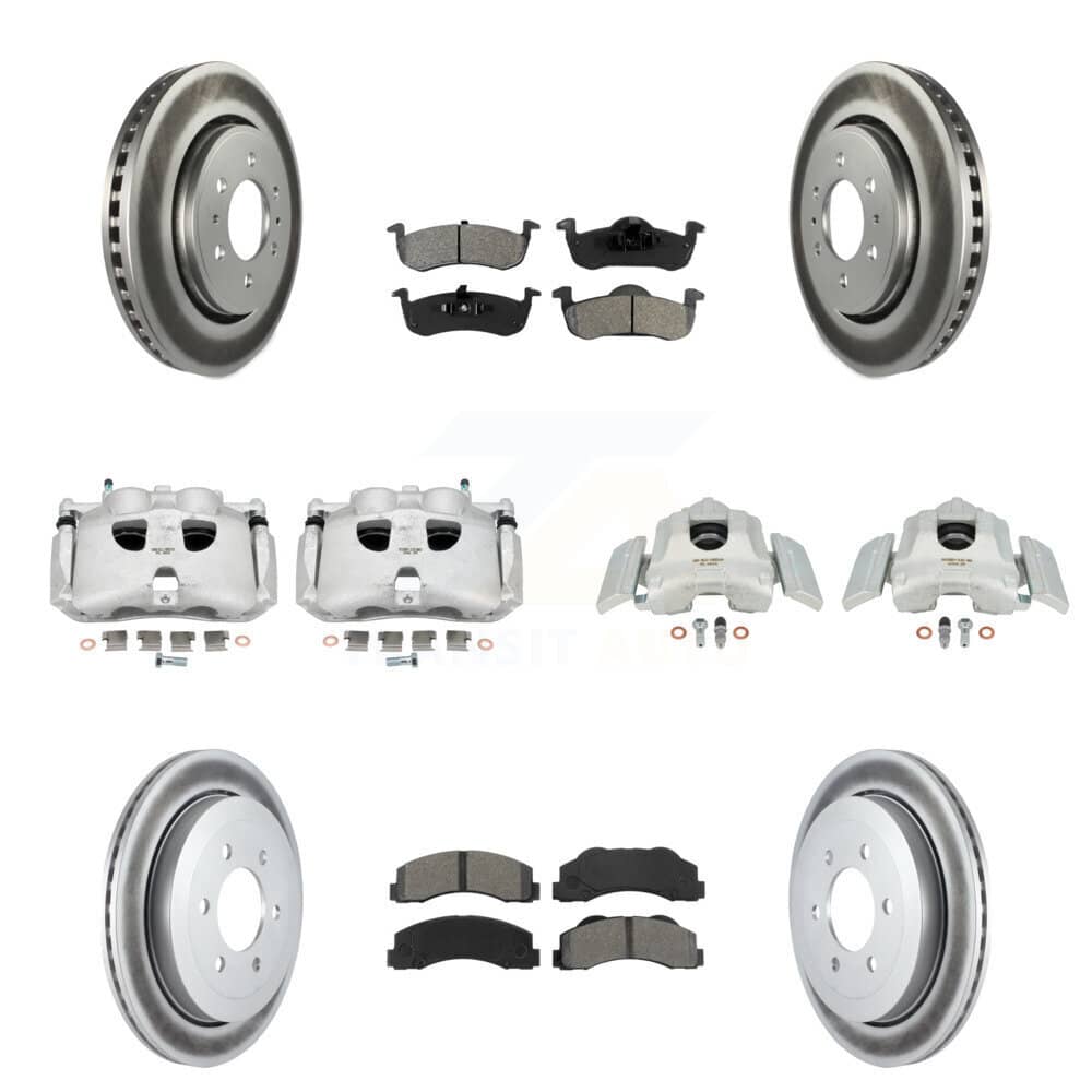 Transit Auto - KCG-101068S - Front and Rear Disc Brake Kits