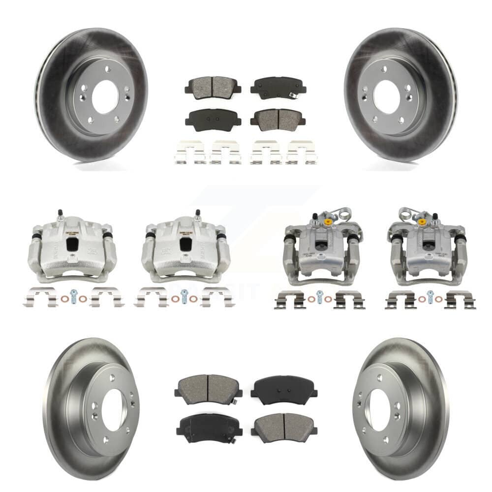 Transit Auto - KCG-101069S - Front and Rear Disc Brake Kits