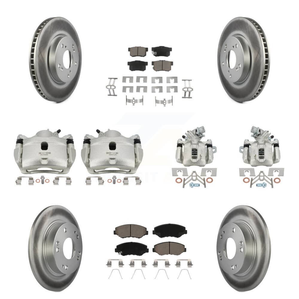 Transit Auto - KCG-101070C - Front and Rear Disc Brake Kits