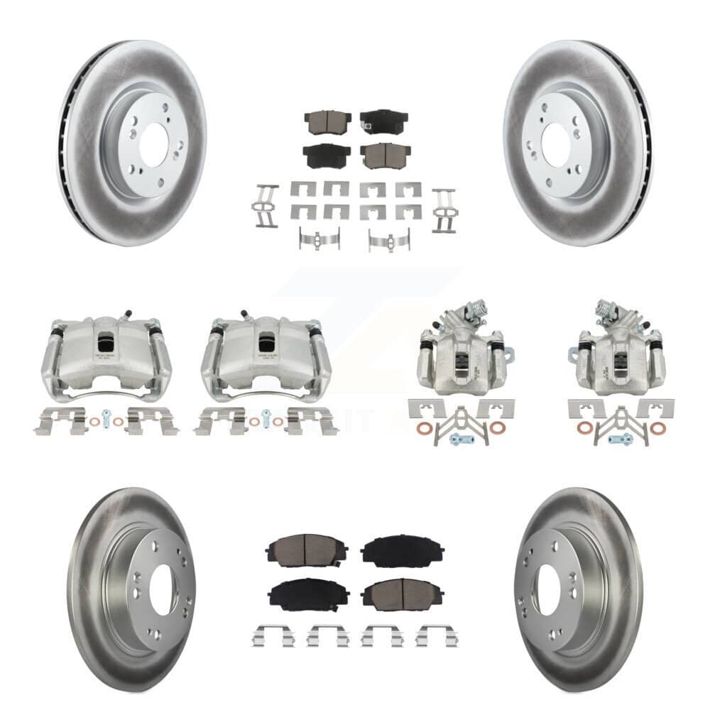 Transit Auto - KCG-101073C - Front and Rear Disc Brake Kits