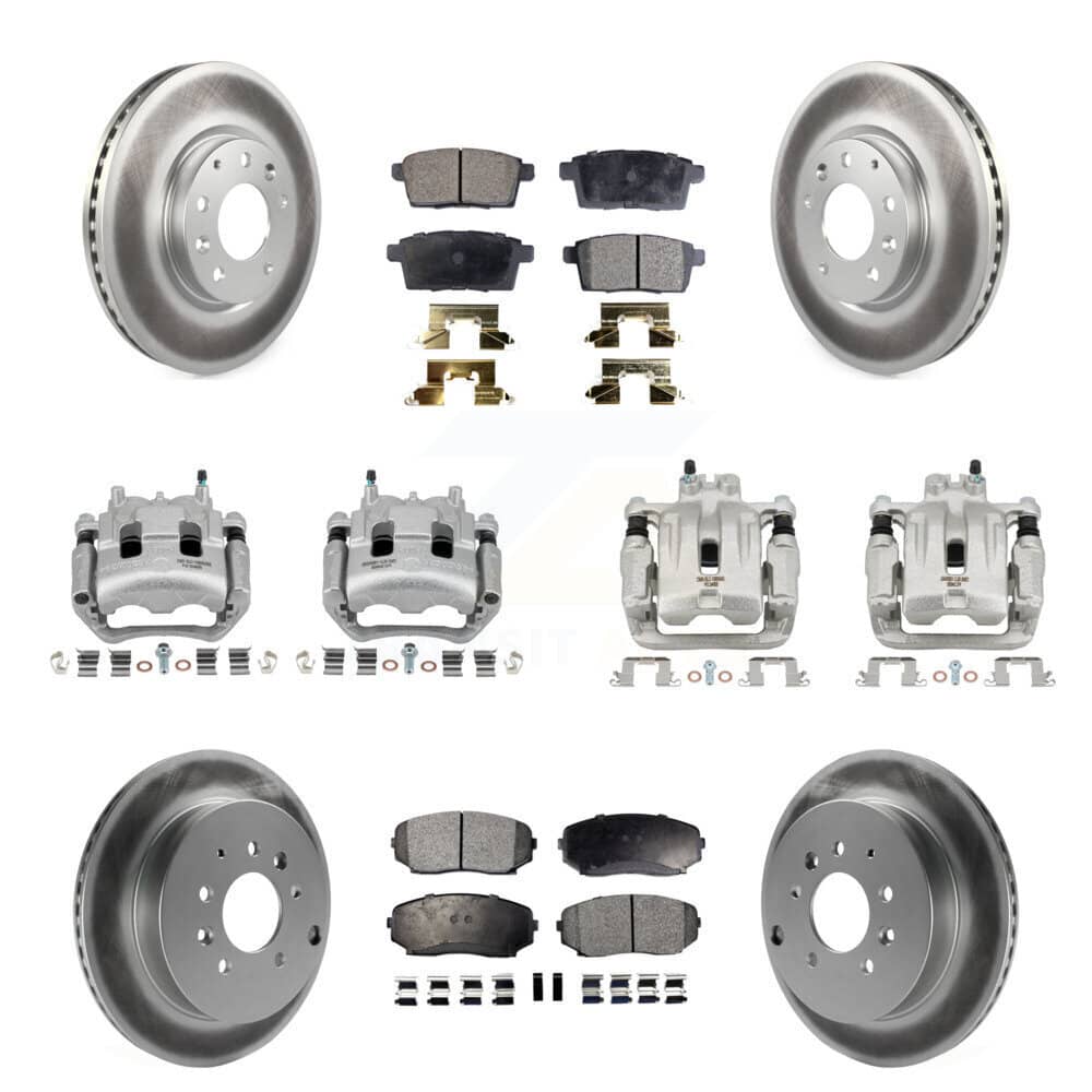 Transit Auto - KCG-101073P - Front and Rear Disc Brake Kits