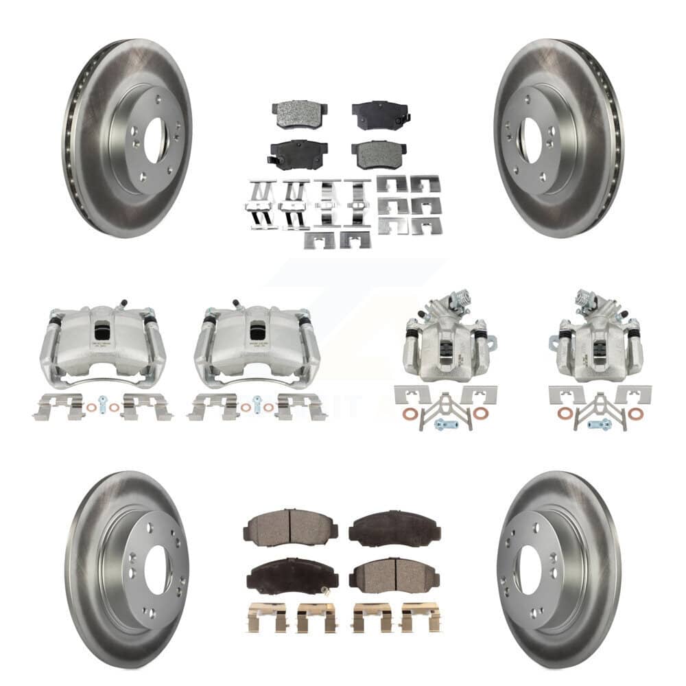 Transit Auto - KCG-101078T - Front and Rear Disc Brake Kits